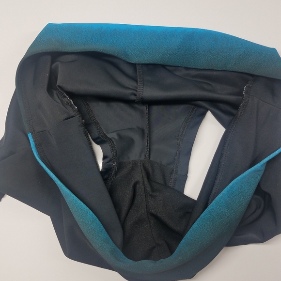 Ombre Blue and Black 2 Piece Bathing Suit - Picture 8 of 13